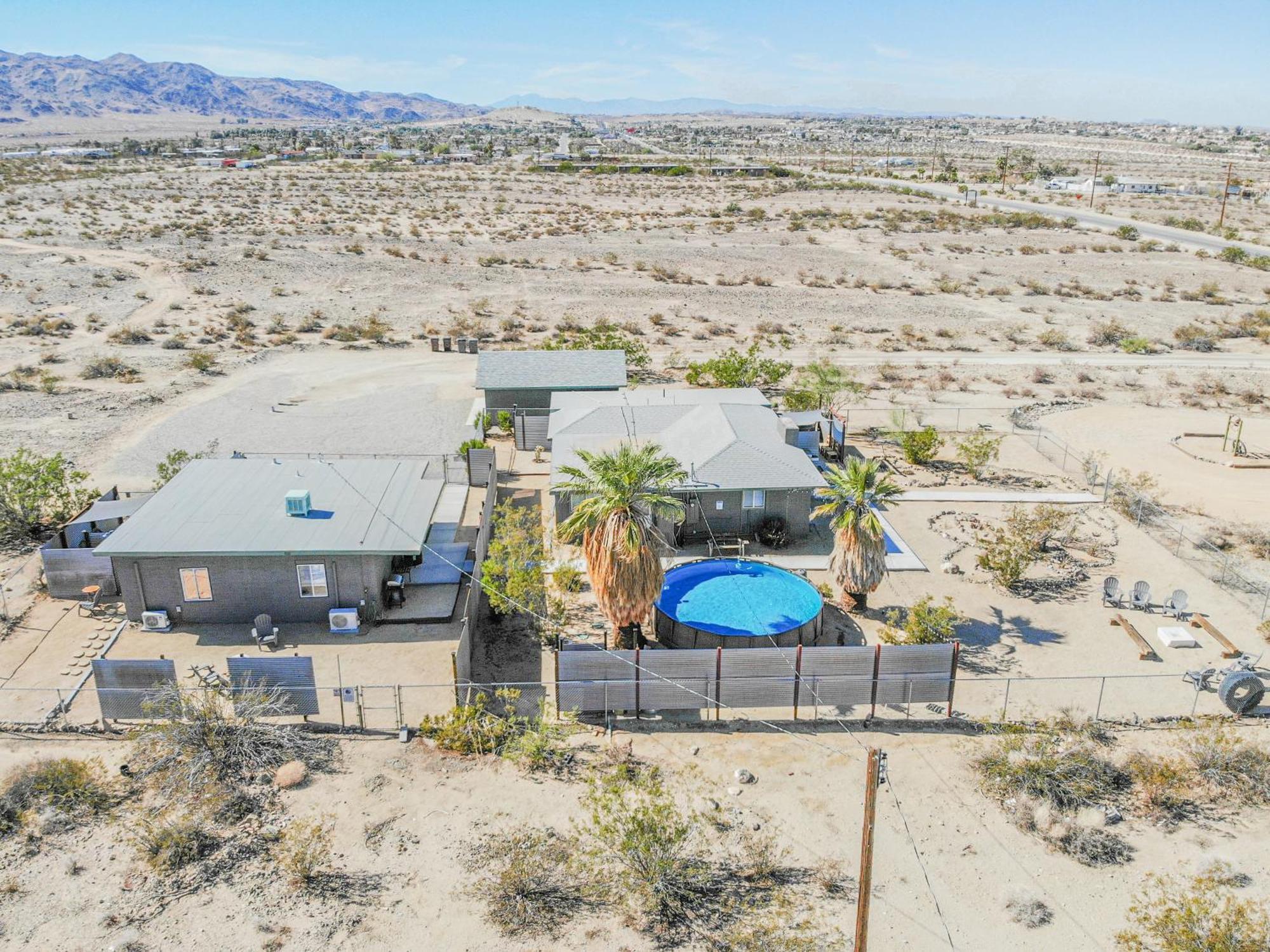 New Property! The Cactus Villas At Joshua Tree National Park - Pool, Hot Tub, Outdoor Shower, Fire Pit Twentynine Palms Camera foto